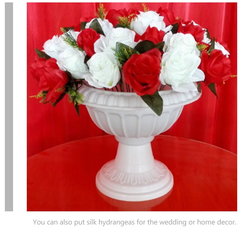 2pcs Pot Grecian Design Durable Planter Wedding Party Planter Garden Balcony Wedding Home Decor Plastic Planters 
2pcs Pot Grecian Design Durable Planter Wedding Party Planter Garden Balcony Wedding Home Decor Plastic Planters