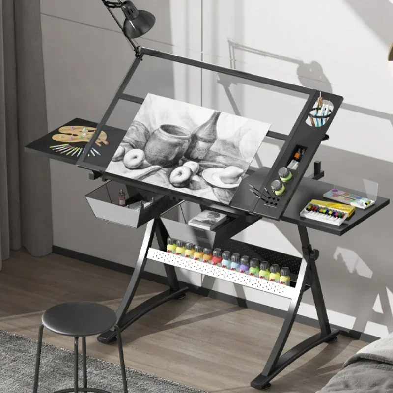 Fine art drawing table, glass can lift calligraphy and painting, painting and drawing, drawing case, drawing designer's desk,
Fine art drawing table, glass can lift calligraphy and painting, painting and drawing, drawing case, drawing designer's desk,