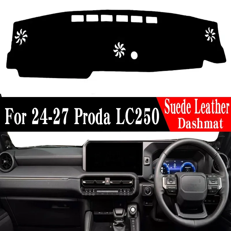 Накидка на приборную панель для Toyota Prado LC250 2024, противоскользящая, солнцезащитная, из замши, пылезащитная, для леворульных авто
Накидка на приборную панель для Toyota Prado LC250 2024, противоскользящая, солнцезащитная, из замши, пылезащитная, для леворульных авто