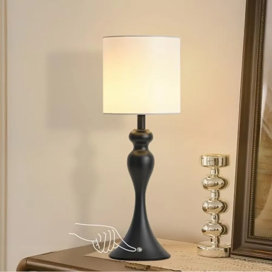 Table Lamp for Bedroom, Cordless Bedside Lamps for Living Room, Touch 3-Way Dimmable Desk Lamp for Night Stands, Rechargeable,
Table Lamp for Bedroom, Cordless Bedside Lamps for Living Room, Touch 3-Way Dimmable Desk Lamp for Night Stands, Rechargeable,