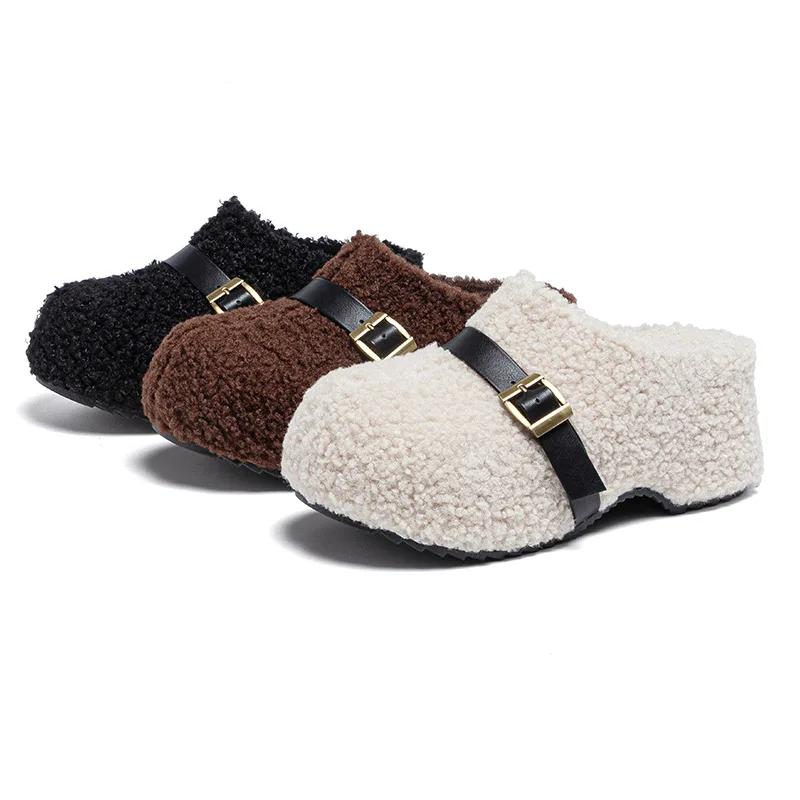 High Heels Women Platform Mules Shoes Fashion Casual New Plush Slippers 2026 Winter Classical Slingback Pumps Zapatos De Mujer
High Heels Women Platform Mules Shoes Fashion Casual New Plush Slippers 2026 Winter Classical Slingback Pumps Zapatos De Mujer