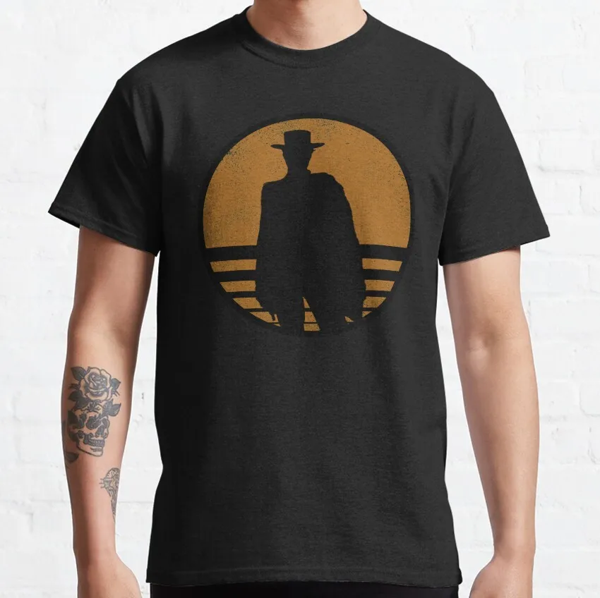 Blondie The good the bad and the ugly eastwood film Vintage cowboy movie printed t shirt for men 100% cotton plus size clothing
Blondie The good the bad and the ugly eastwood film Vintage cowboy movie printed t shirt for men 100% cotton plus size clothing