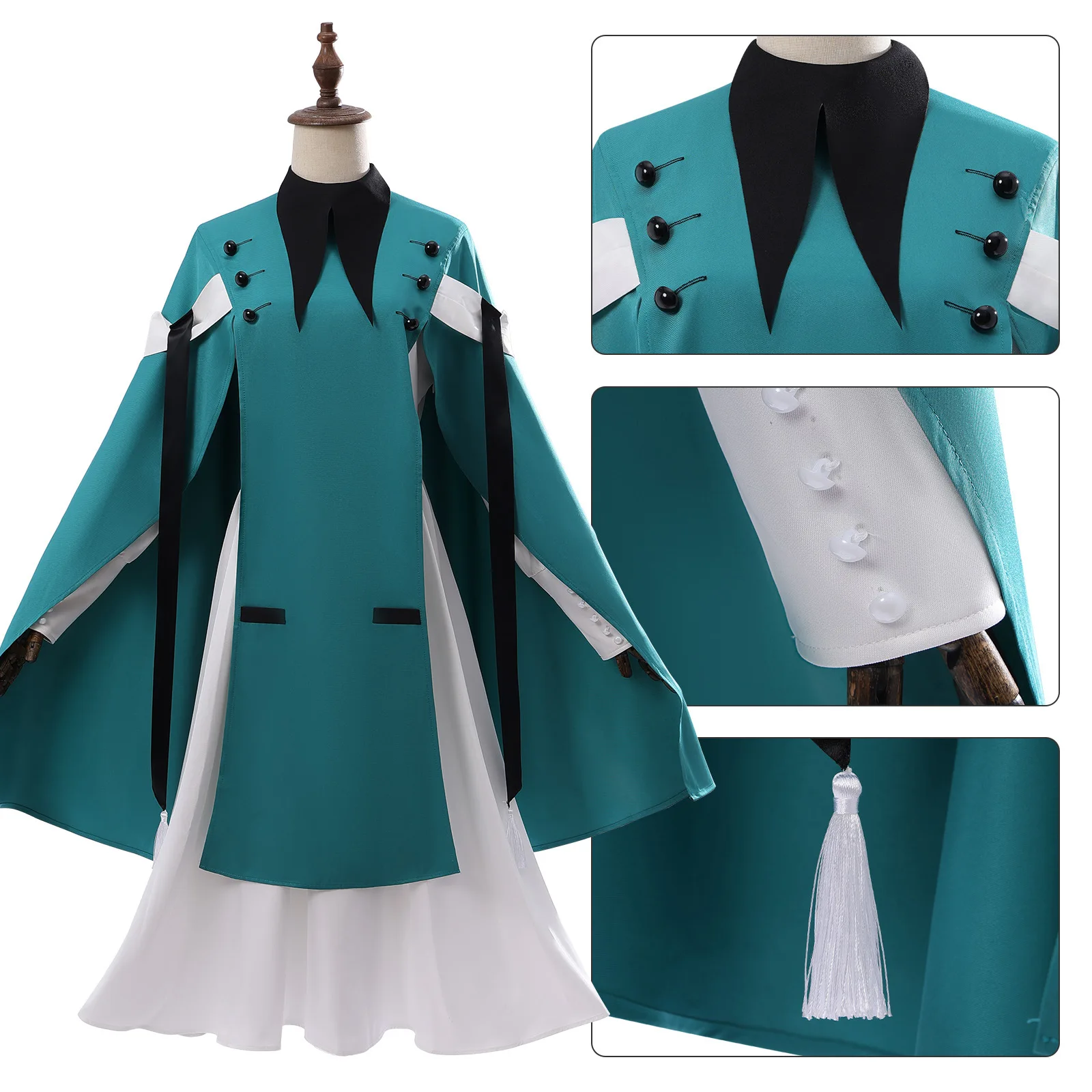 Witch Hat Atelier Coco Tetia Richeh Cosplay Costume Girls' 2D Anime Magical Witch Outfits-Role Play Clothing Conventions AniMuse
Witch Hat Atelier Coco Tetia Richeh Cosplay Costume Girls' 2D Anime Magical Witch Outfits-Role Play Clothing Conventions AniMuse