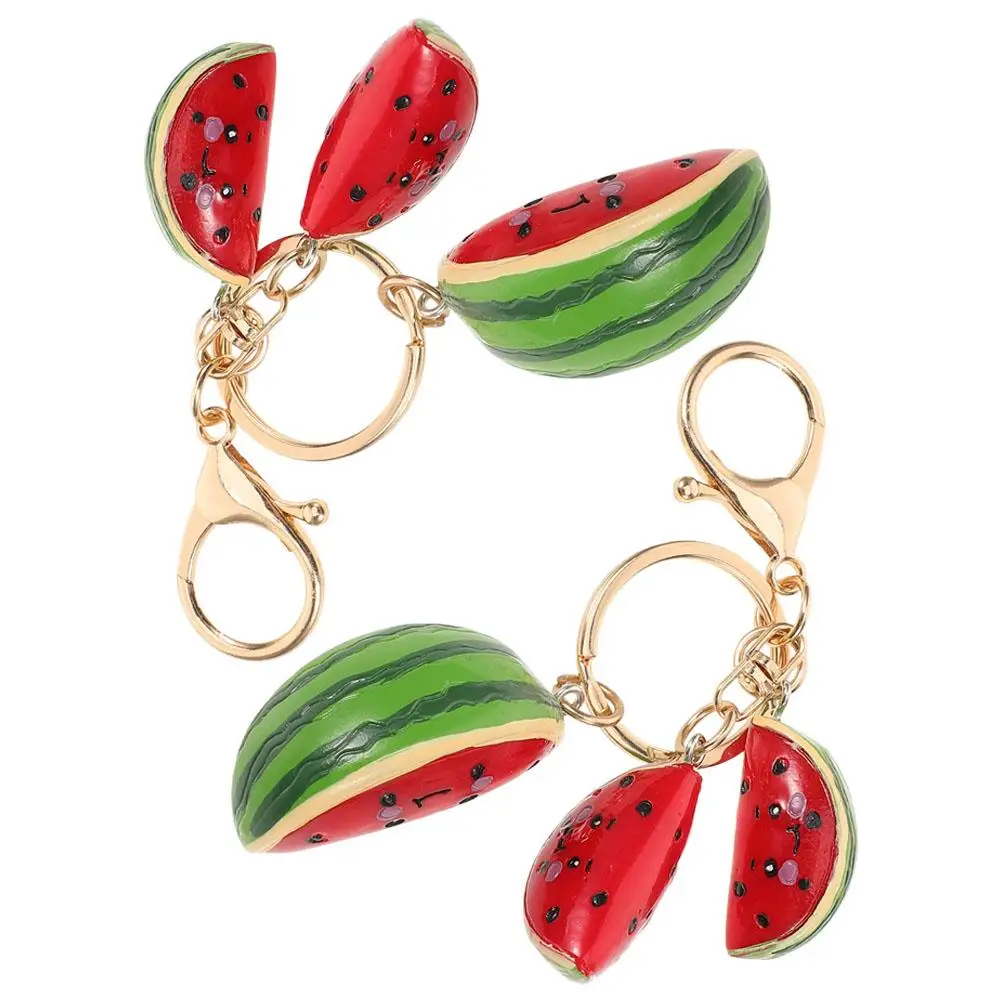 2pcs Watermelon Keychains Summer Party Decorations Cute Artificial Fruit Pendant Novelty Cartoon Backpack Charms Realistic
2pcs Watermelon Keychains Summer Party Decorations Cute Artificial Fruit Pendant Novelty Cartoon Backpack Charms Realistic