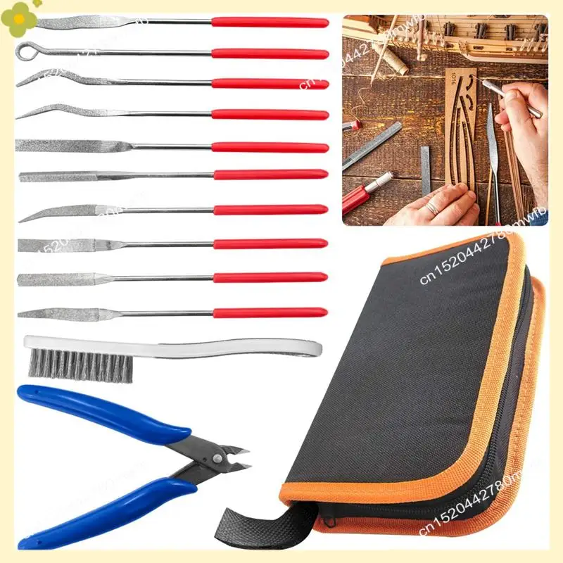 LDHL 3X140mm Needle File Set| Mini Diamond File Assorted 10-Piece Set For Precision For Jewelry,Woodworking DIY Tools
LDHL 3X140mm Needle File Set| Mini Diamond File Assorted 10-Piece Set For Precision For Jewelry,Woodworking DIY Tools