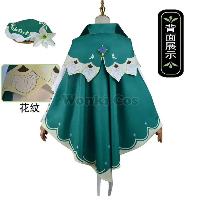 qq38Venti Wig with Hat Stockings Party Comic Costume Game Impact Venti Cosplay Full Set
qq38Venti Wig with Hat Stockings Party Comic Costume Game Impact Venti Cosplay Full Set
