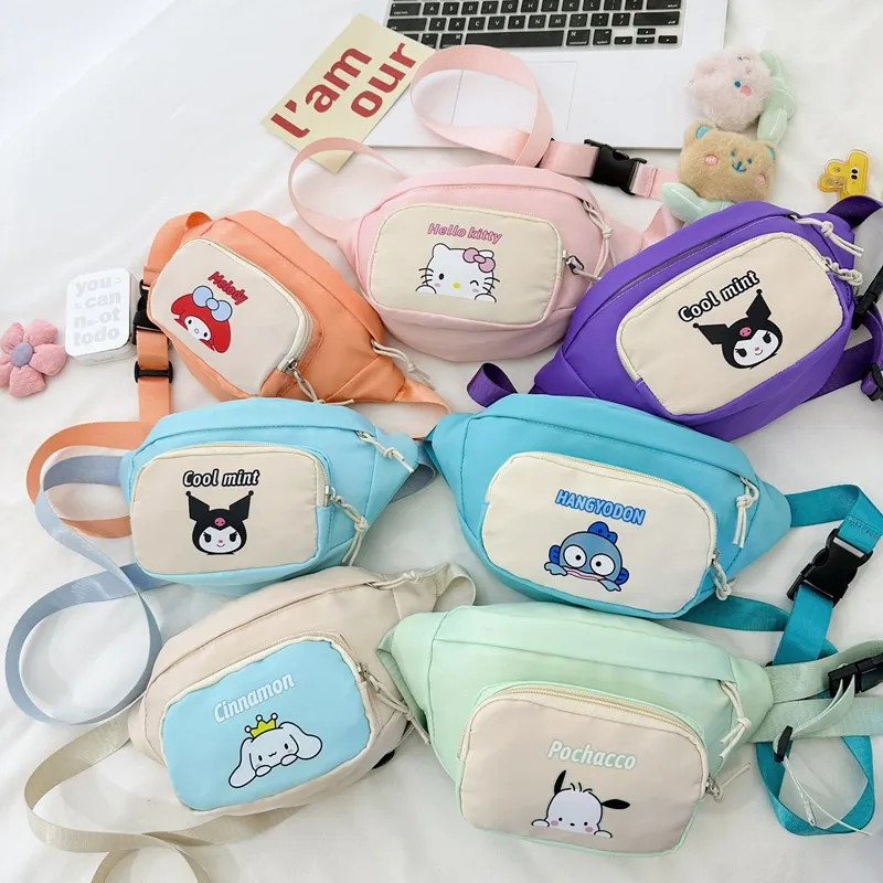 Hello Kitty My Melody Anime Kawaii Sanrio Ins Children Crossbody Bag Cute Kuromi Cinnamoroll Backpack Shoulder Bag Gifts for Kid
Hello Kitty My Melody Anime Kawaii Sanrio Ins Children Crossbody Bag Cute Kuromi Cinnamoroll Backpack Shoulder Bag Gifts for Kid
