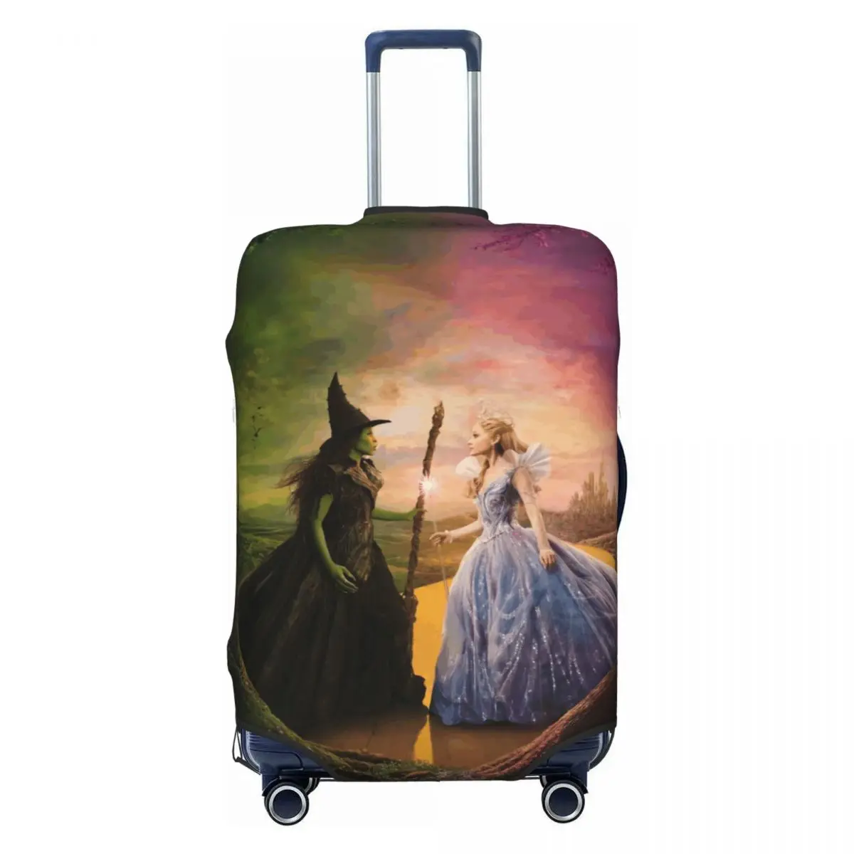 Wicked For Good Glinda и Elphaba Чехол для чемодана Праздничный эластичный чемодан Защита бизнеса
Wicked For Good Glinda и Elphaba Чехол для чемодана Праздничный эластичный чемодан Защита бизнеса
