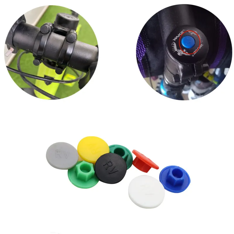 10 Pcs M5/M6 Aheadset Stem Hexagon Bolt Caps MTB Mountain Bike Road Bike Foldable Bicycle Screws Cover Accessories
10 Pcs M5/M6 Aheadset Stem Hexagon Bolt Caps MTB Mountain Bike Road Bike Foldable Bicycle Screws Cover Accessories