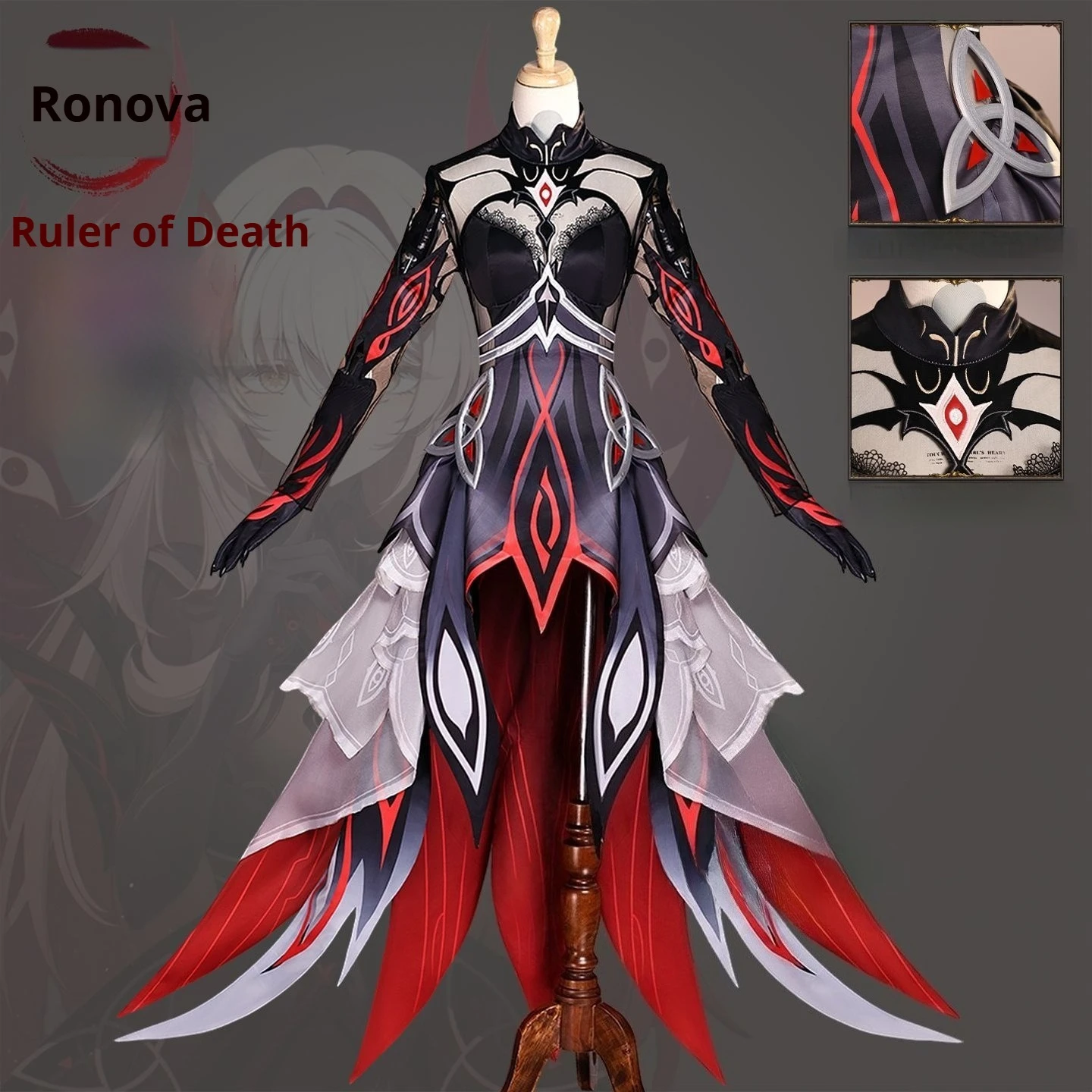Genshin Impact Ronova Cosplay Costume Uniform Halloween Costumes Women
Genshin Impact Ronova Cosplay Costume Uniform Halloween Costumes Women