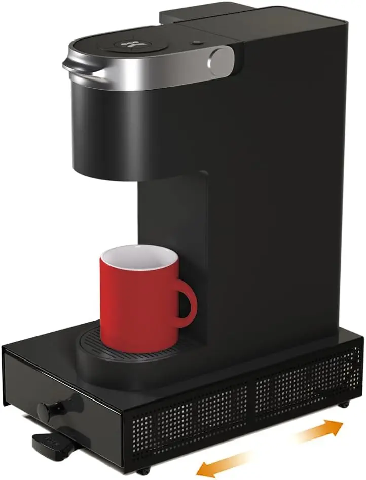 K Cup Organizer Drawer Sliding Tray Coffee Pod Holder for Keurig 24 Pods Countertop Storage
K Cup Organizer Drawer Sliding Tray Coffee Pod Holder for Keurig 24 Pods Countertop Storage
