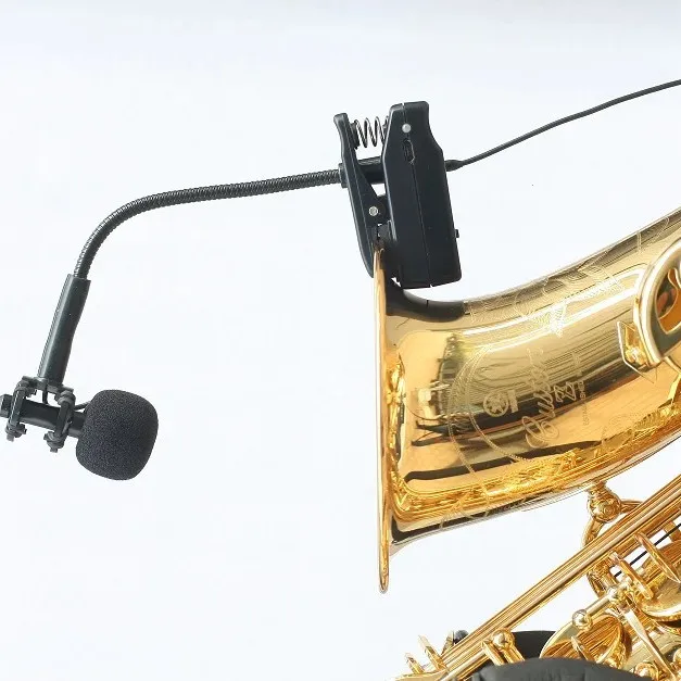 Saxophone Instrument Wireless Microphone Professional Stage Pickup High Quality UHF Performance Performance Microphone
Saxophone Instrument Wireless Microphone Professional Stage Pickup High Quality UHF Performance Performance Microphone