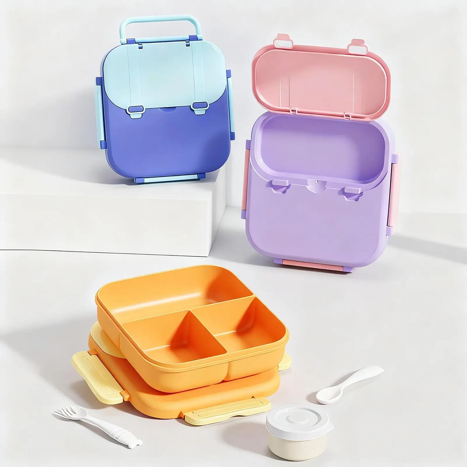 Детский ланч-бокс, 1000 мл, детский контейнер для закусок, герметичный контейнер для обеда для дошкольников, школы, детского сада, путешествий 
Детский ланч-бокс, 1000 мл, детский контейнер для закусок, герметичный контейнер для обеда для дошкольников, школы, детского сада, путешествий