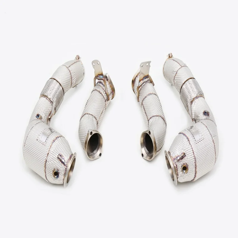 For BMW N63 4.4T X5/X6/X7 M50i M850i M550i 750i G15 Stainless Steel High Flow Racing Downpipe With Heat Shield
For BMW N63 4.4T X5/X6/X7 M50i M850i M550i 750i G15 Stainless Steel High Flow Racing Downpipe With Heat Shield