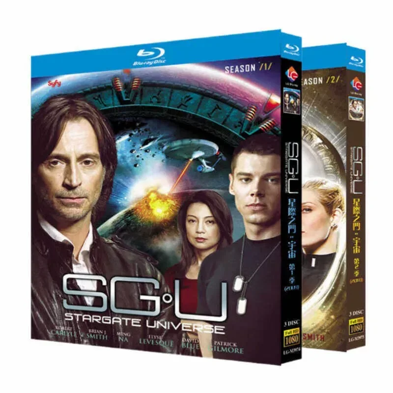 BD Blu-ray Disc Stargate Cosmos Seasons 1-2 US TV Series 1080 CD Box
BD Blu-ray Disc Stargate Cosmos Seasons 1-2 US TV Series 1080 CD Box