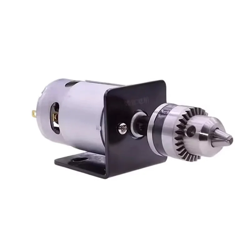 Micro DC12V24V Bench Drill Self-Made Simple Manual Electric Drill Drilling Grinding Drill 775 Motor+JT0/B10/B12 Drill Chuck
Micro DC12V24V Bench Drill Self-Made Simple Manual Electric Drill Drilling Grinding Drill 775 Motor+JT0/B10/B12 Drill Chuck