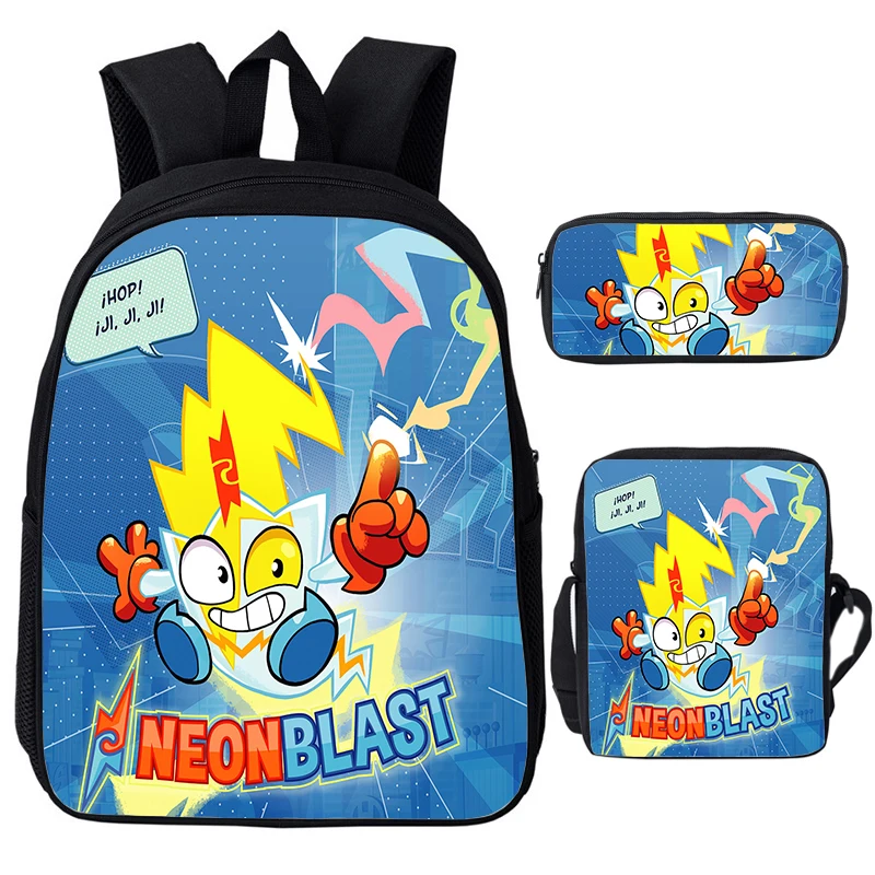 New Superzings Serie 10 School Backpack 3pcs/Set Children Bookbag SuperThings Backpacks Students Rucksack Back to School Bagpack
New Superzings Serie 10 School Backpack 3pcs/Set Children Bookbag SuperThings Backpacks Students Rucksack Back to School Bagpack
