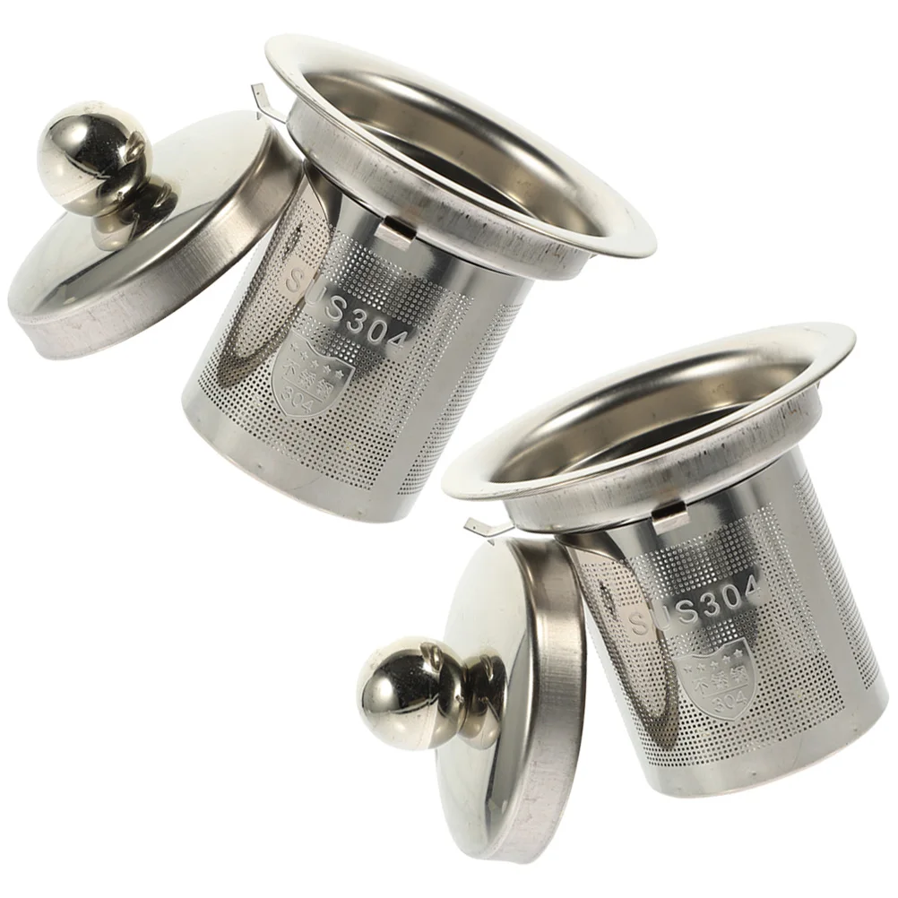 2 Pcs Tea Filter Accessories Stainless Steel Fine Mesh Strainer for Loose Leaf Tea Infuser Replacement Teapot Brewer
2 Pcs Tea Filter Accessories Stainless Steel Fine Mesh Strainer for Loose Leaf Tea Infuser Replacement Teapot Brewer