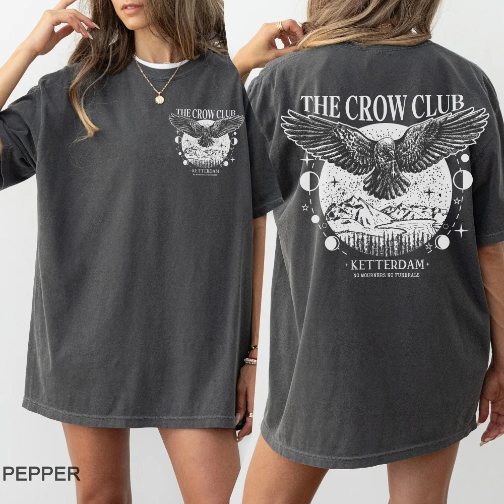 Women The Crow Club Ketterdam sweatshirt SJM ACOTAR collection A court of Thorns and ROSES The Night Court Bookish sweatshirt
Women The Crow Club Ketterdam sweatshirt SJM ACOTAR collection A court of Thorns and ROSES The Night Court Bookish sweatshirt