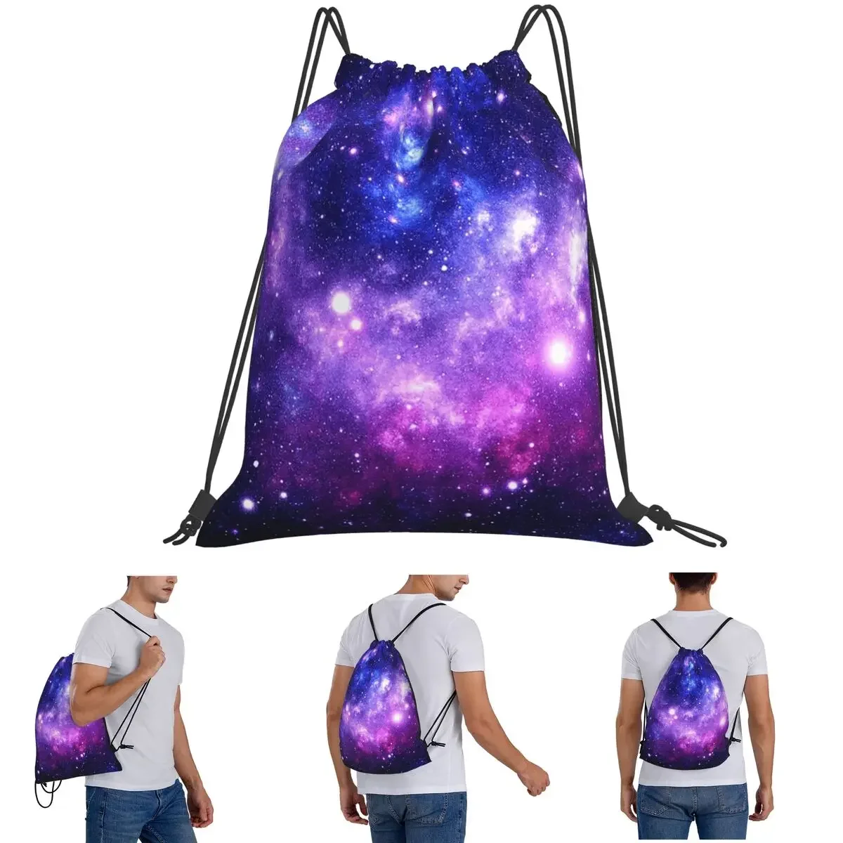 Фиолетовый, синий рюкзак Galaxy Nebula, многофункциональные портативные сумки на шнурке, спортивная сумка, сумки для книг для мужчин и женщин, школьные
Фиолетовый, синий рюкзак Galaxy Nebula, многофункциональные портативные сумки на шнурке, спортивная сумка, сумки для книг для мужчин и женщин, школьные