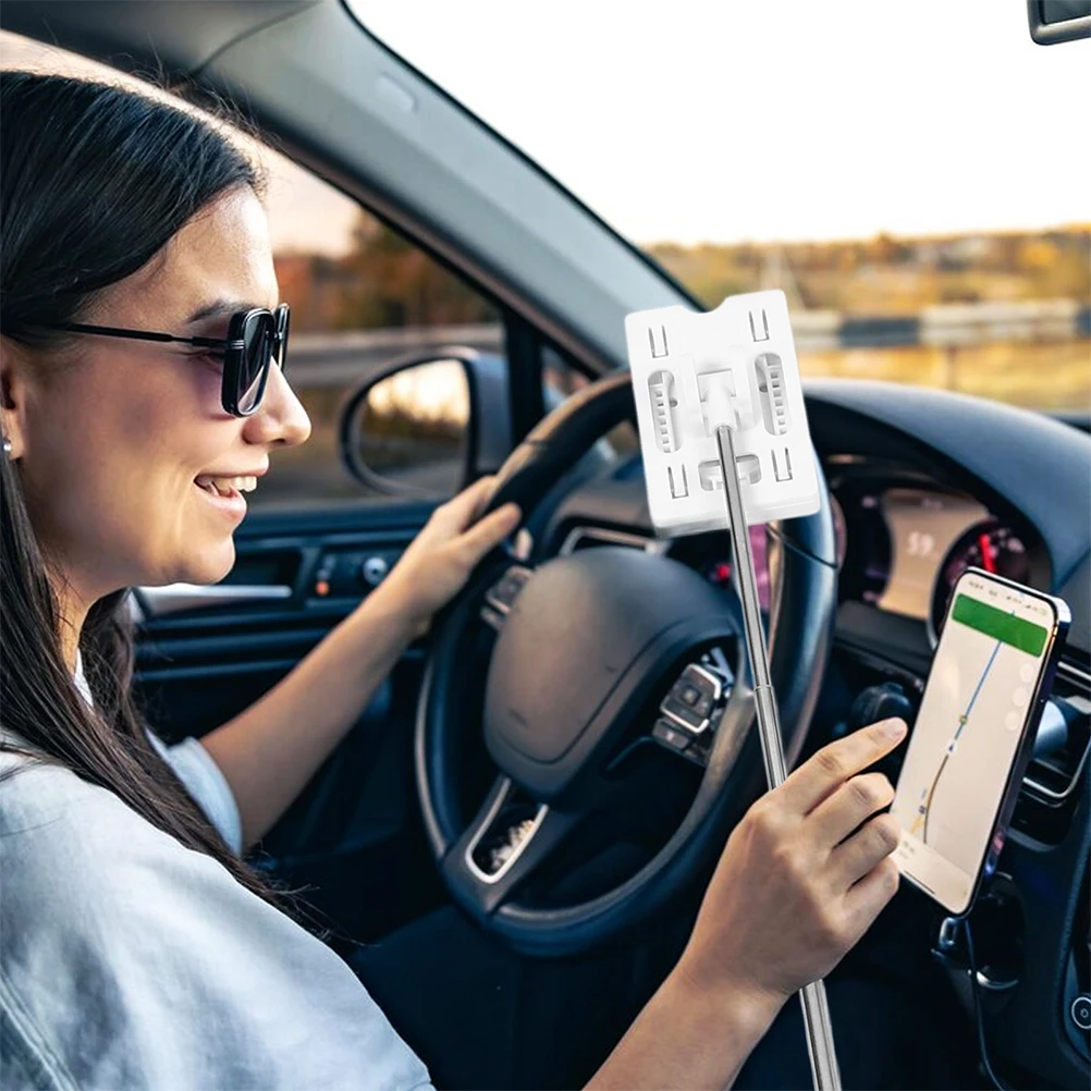 2Pcs Parking Stick Telescoping Rod Car Card Holder Extender White Vehicle Parking Tool Contactless Rod Garage Assist
2Pcs Parking Stick Telescoping Rod Car Card Holder Extender White Vehicle Parking Tool Contactless Rod Garage Assist
