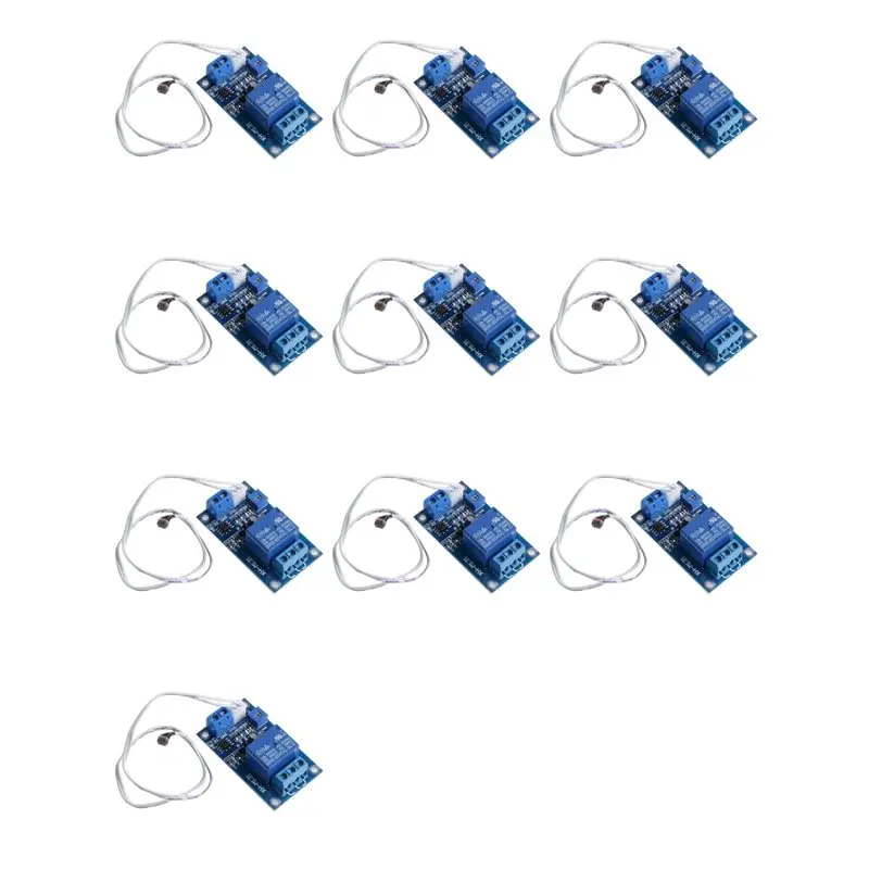 Y43A-10X 12 В переключатель управления освещением фоторезистор релейный модуль датчик обнаружения XH-M131
Y43A-10X 12 В переключатель управления освещением фоторезистор релейный модуль датчик обнаружения XH-M131