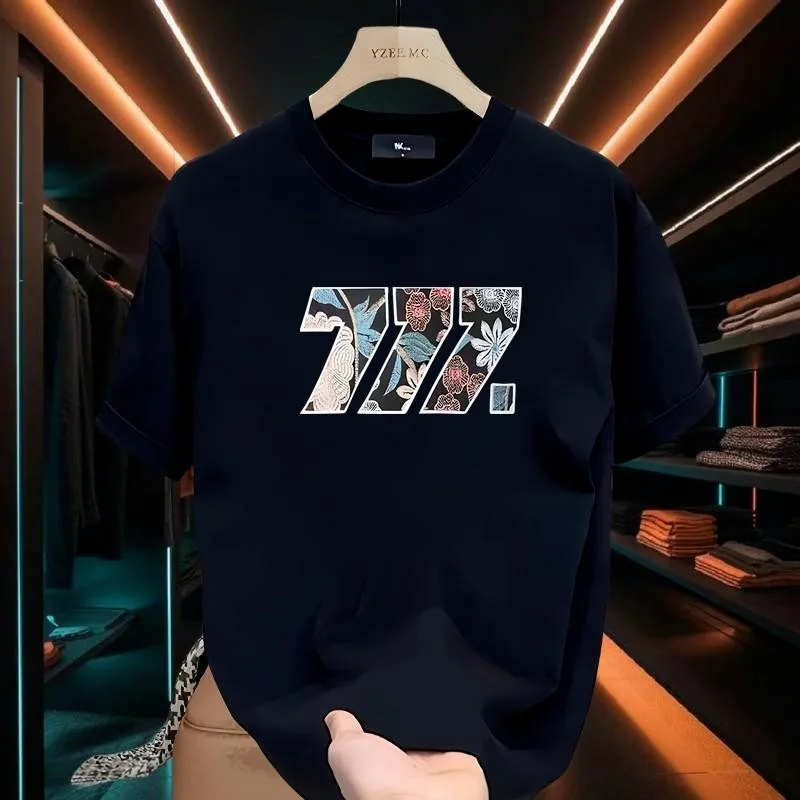 Short Sleeve T-shirt Pure Cotton Smooth Shirts Fashion Personality Comfortable Print Basic Y2k Streetwear Harajuku Men's Clothin
Short Sleeve T-shirt Pure Cotton Smooth Shirts Fashion Personality Comfortable Print Basic Y2k Streetwear Harajuku Men's Clothin