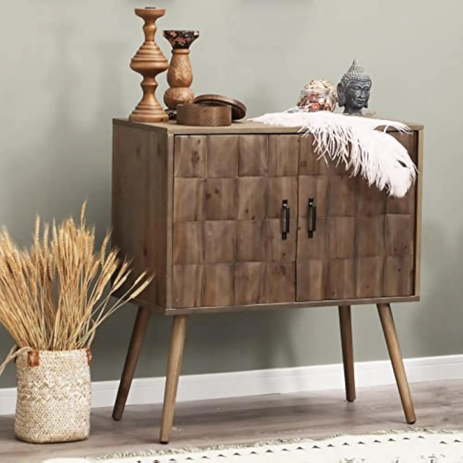 Accent buffet sideboard cabinet with doors 2-tier nightstand with storage cabinet bedside end tables bedroom dresser pine solid
Accent buffet sideboard cabinet with doors 2-tier nightstand with storage cabinet bedside end tables bedroom dresser pine solid