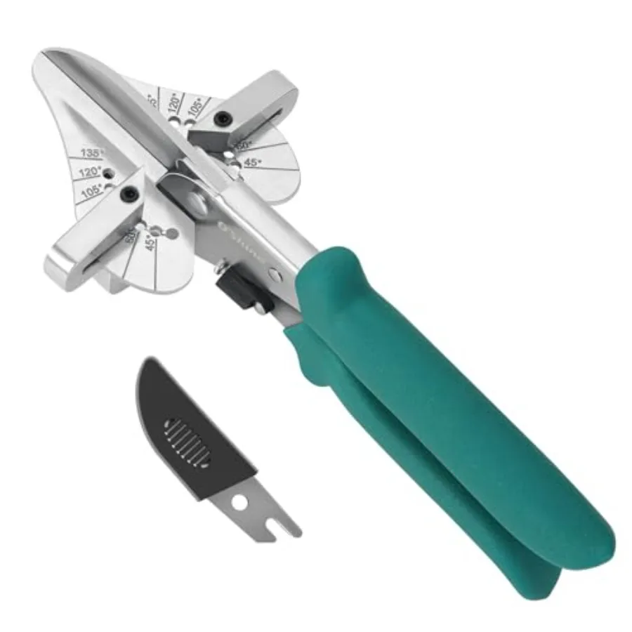 O'Shine Miter Shears and Long Handle Miter Shears for Angular Cutting Molding Crafting Wood Quarter Round Cutting Tool 45-135 D
O'Shine Miter Shears and Long Handle Miter Shears for Angular Cutting Molding Crafting Wood Quarter Round Cutting Tool 45-135 D