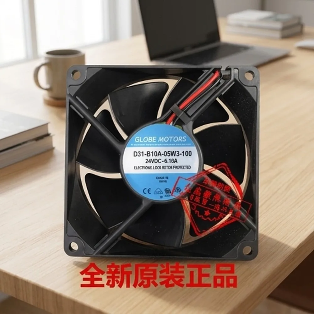 For GLOBE MOTORS D31-B10A-05W3-100 DC24V 0.10A 8CM 2-Wire Inverter Cooling Fan
For GLOBE MOTORS D31-B10A-05W3-100 DC24V 0.10A 8CM 2-Wire Inverter Cooling Fan