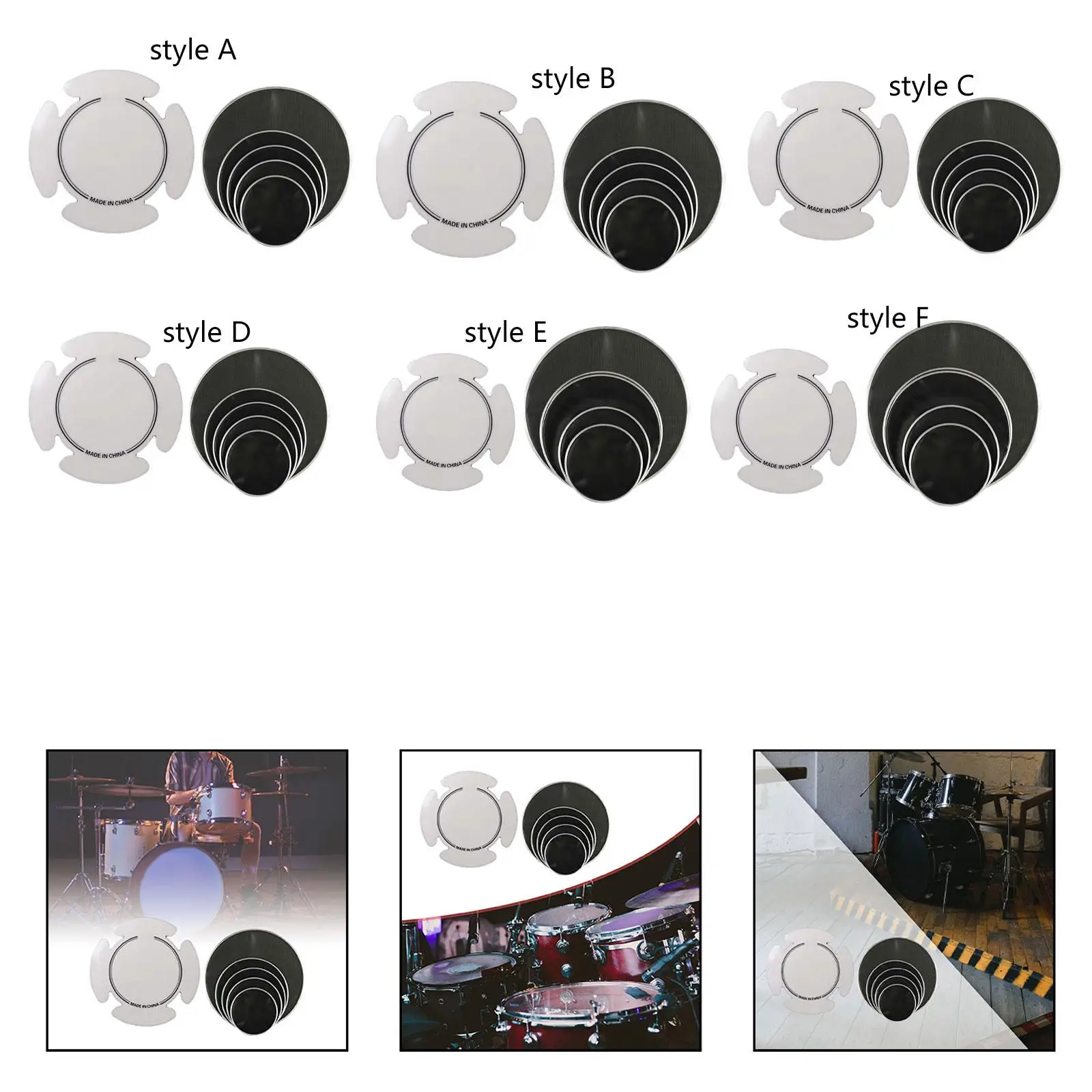 5x Bass Drum Head Professional,Quietly Practice,Reduces Volume Silent Mute Drum Head Skin for Stage Performance Kids Practice
5x Bass Drum Head Professional,Quietly Practice,Reduces Volume Silent Mute Drum Head Skin for Stage Performance Kids Practice