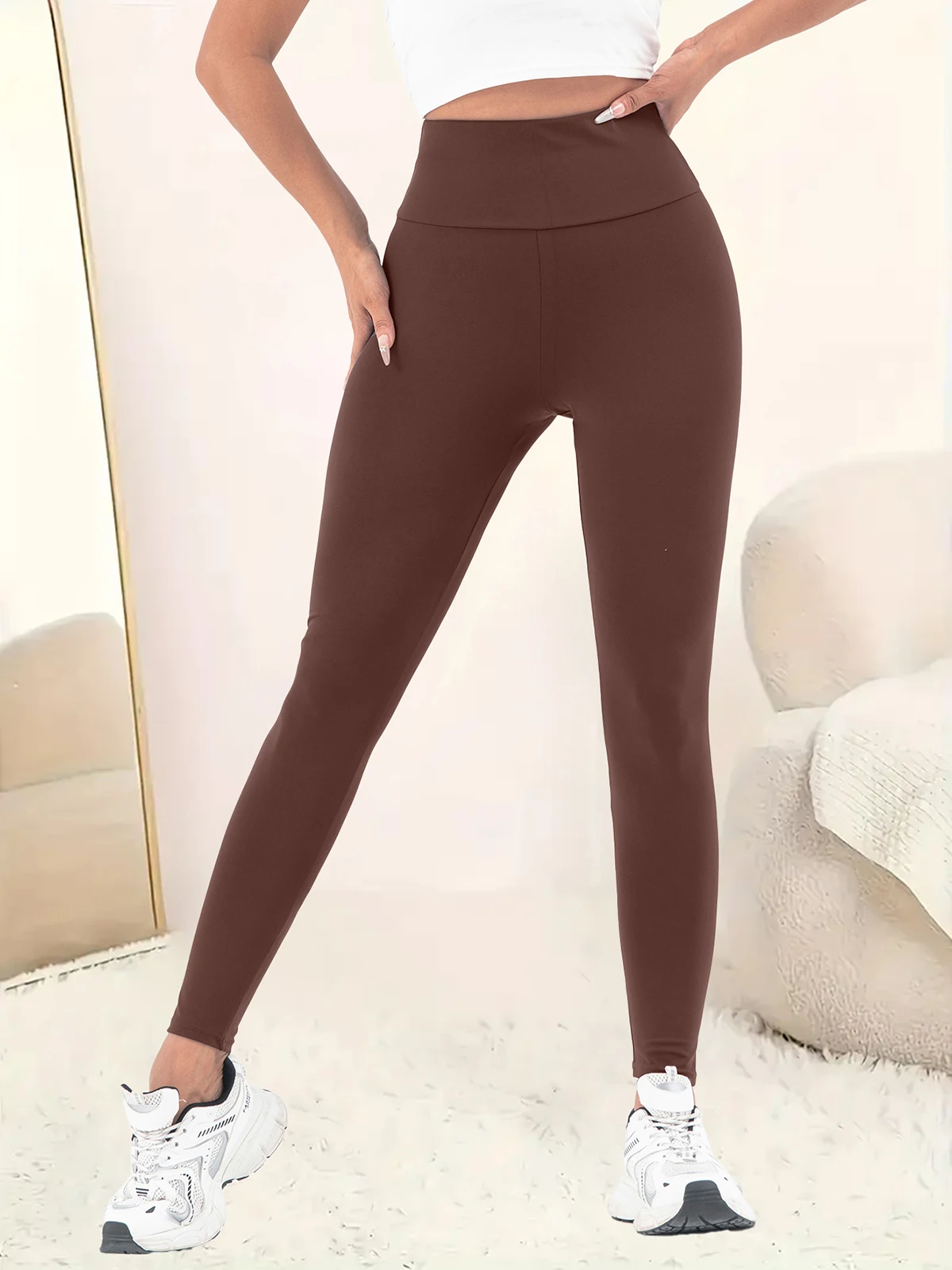 Женские леггинсы для йоги, брюки до щиколотки, с высокой талией, эластичные, удобные, подходят для повседневной носки, для прогулок, для отдыха.
Женские леггинсы для йоги, брюки до щиколотки, с высокой талией, эластичные, удобные, подходят для повседневной носки, для прогулок, для отдыха.