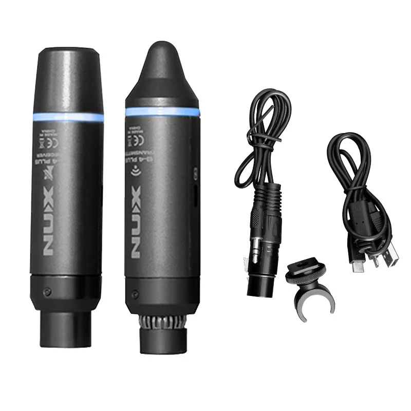 Wireless Transmitter and Receiver System B4 plus Rechargeable Microphone Microphone Connection Guitar Bass
Wireless Transmitter and Receiver System B4 plus Rechargeable Microphone Microphone Connection Guitar Bass