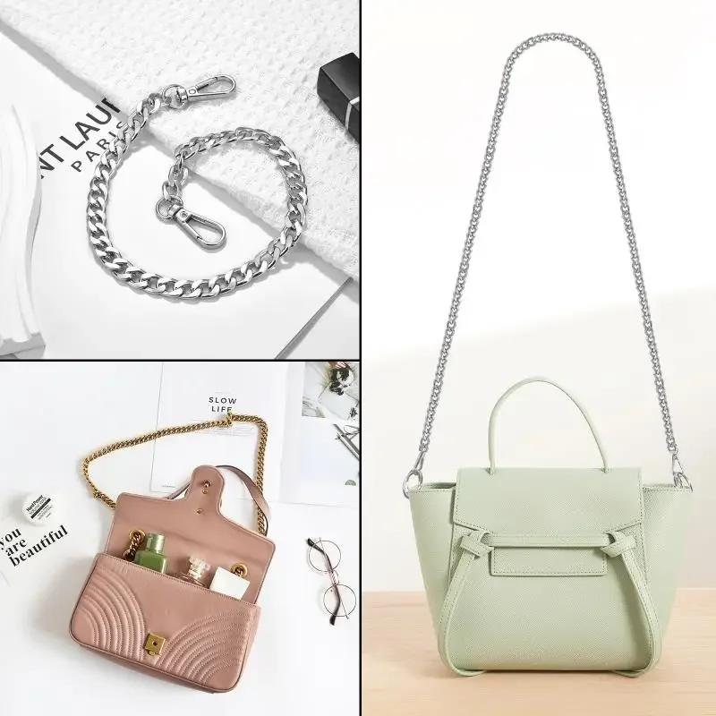 120/40 см металлическая цепочка, металлическая алюминиевая цепочка для сумки, ремень для сумки, запасные части, аксессуары, съемные аксессуары для багажа «сделай сам»
120/40 см металлическая цепочка, металлическая алюминиевая цепочка для сумки, ремень для сумки, запасные части, аксессуары, съемные аксессуары для багажа «сделай сам»