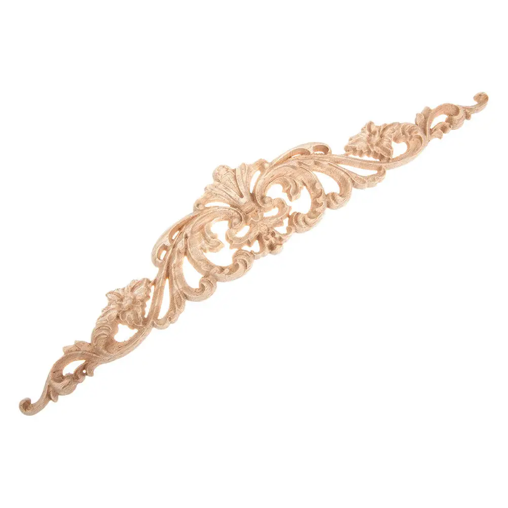 Wood Carved Appliques European Style Decorative Floral Hand Carved Onlay Trim for Furniture Door Cabinet Wardrobe Decor
Wood Carved Appliques European Style Decorative Floral Hand Carved Onlay Trim for Furniture Door Cabinet Wardrobe Decor