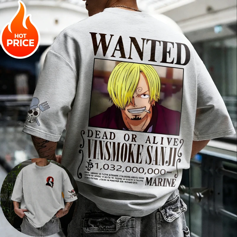 Футболка унисекс One Piece Sanji, летняя, 2026, в стиле Харадзюку, винтажная, свободная, оверсайз, уличная одежда, повседневная, с коротким рукавом, Y2K
Футболка унисекс One Piece Sanji, летняя, 2026, в стиле Харадзюку, винтажная, свободная, оверсайз, уличная одежда, повседневная, с коротким рукавом, Y2K