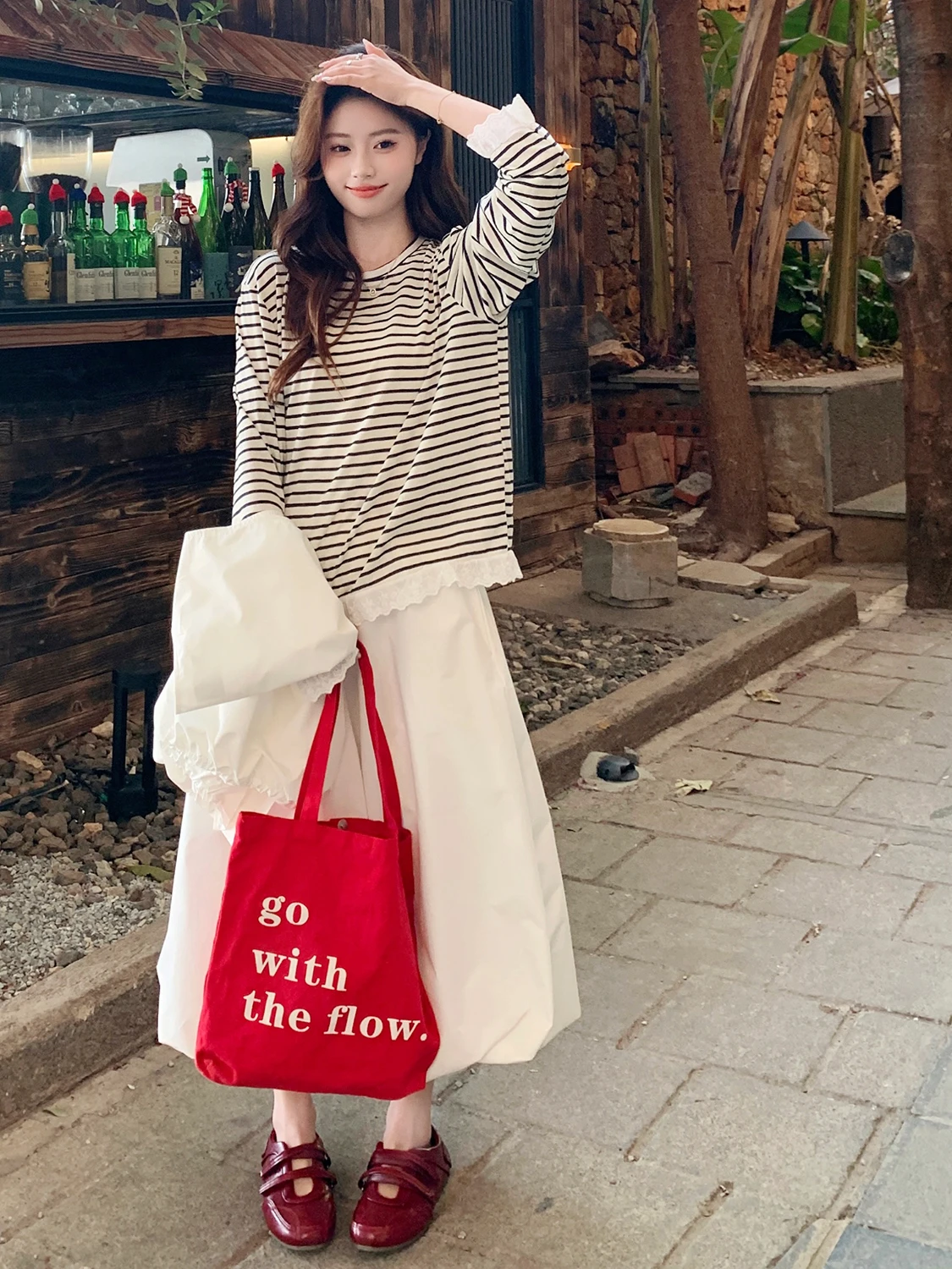 Korean Sle round Ne Svel Vest Women's Casual Vest irt Skirt Tee Piece Set Spring 2026 Faion Ensemble
Korean Sle round Ne Svel Vest Women's Casual Vest irt Skirt Tee Piece Set Spring 2026 Faion Ensemble