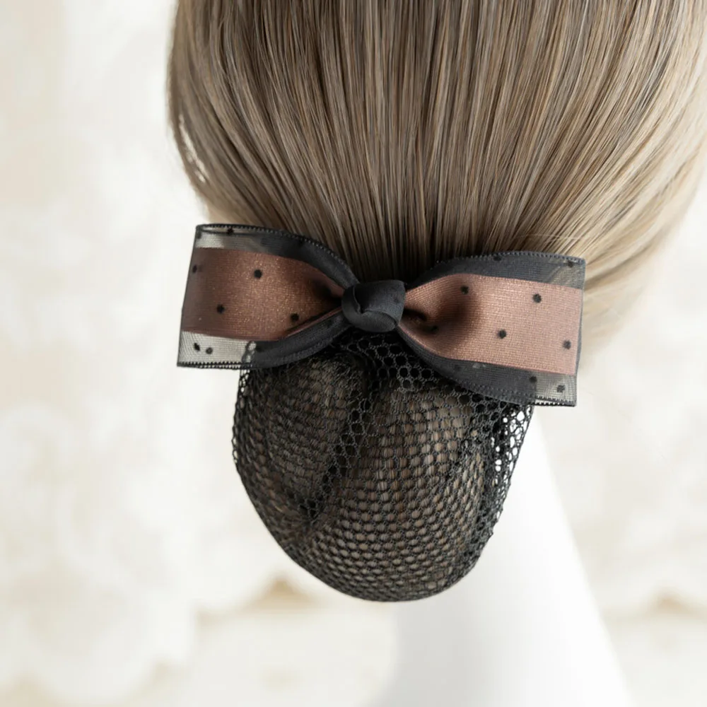 New Hair Clips For Girls Bowknot Barrette Bun Snood Hairgrips Net Decor For Dance Office Mesh Hair Bands Women Hair Accessories
New Hair Clips For Girls Bowknot Barrette Bun Snood Hairgrips Net Decor For Dance Office Mesh Hair Bands Women Hair Accessories