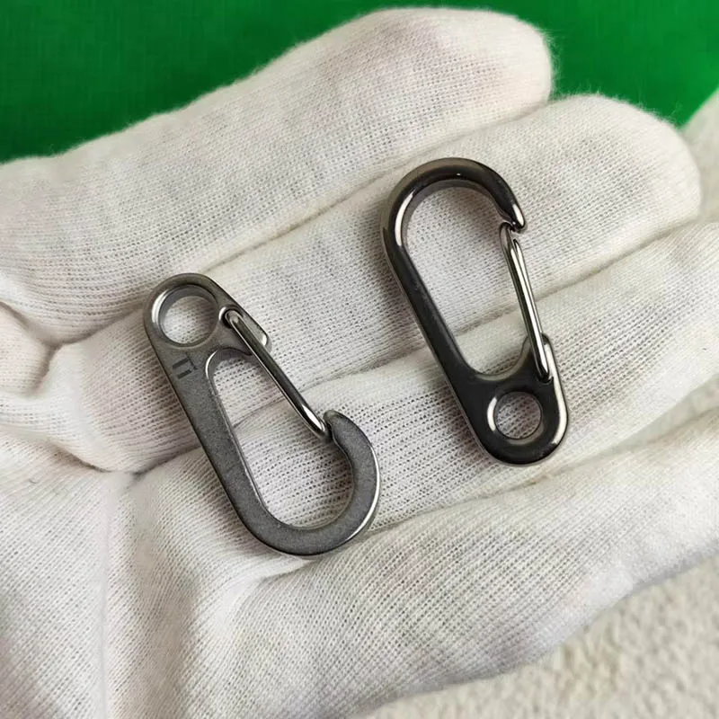 Titanium Alloy Fast Clips Hooks Lobster Clasp for Keychain
Titanium Alloy Fast Clips Hooks Lobster Clasp for Keychain