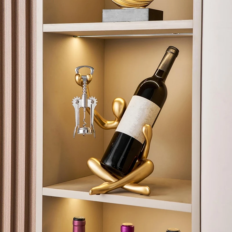 Statue Wine Bottle Rack Suitable For Countertop Wine Bottle Holder Wine Bottle Rack Desktop Decorative Rack
Statue Wine Bottle Rack Suitable For Countertop Wine Bottle Holder Wine Bottle Rack Desktop Decorative Rack