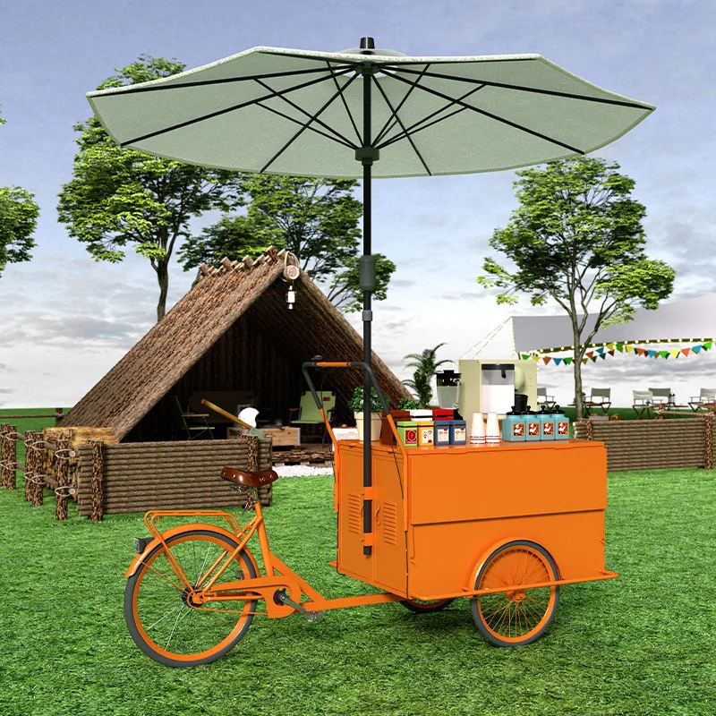 Snack truck stall night market three-wheeled cart with umbrella coffee driver dining car
Snack truck stall night market three-wheeled cart with umbrella coffee driver dining car