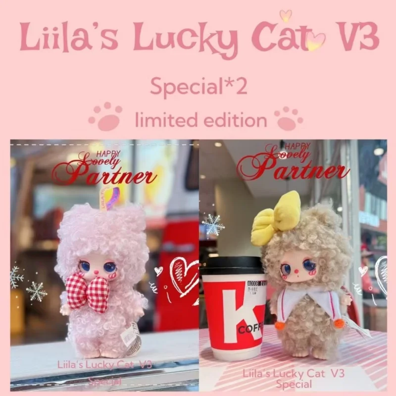 Горячая подлинная плюшевая игрушка Lilla Lucky Cat третьего поколения, милая кукла, украшение, настраиваемый подарок для клиента, модная слепая коробка, предмет
Горячая подлинная плюшевая игрушка Lilla Lucky Cat третьего поколения, милая кукла, украшение, настраиваемый подарок для клиента, модная слепая коробка, предмет