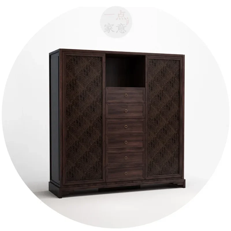 Multifunctional locker furniture retro solid wood two-door three-door large wardrobe
Multifunctional locker furniture retro solid wood two-door three-door large wardrobe