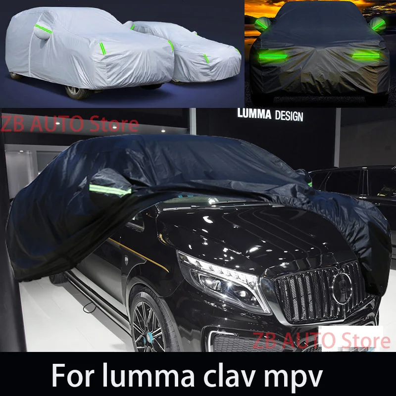 For lumma clav mpv Outdoor Protection Full Car Covers Snow Cover Sunshade Waterproof Dustproof Exterior Car accessories
For lumma clav mpv Outdoor Protection Full Car Covers Snow Cover Sunshade Waterproof Dustproof Exterior Car accessories