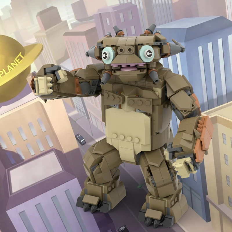 705 шт. MOC Kaiju Super Heroes 2025 модульные строительные блоки DIY фигурка монстра креативный набор игрушек для детей подарок 
705 шт. MOC Kaiju Super Heroes 2025 модульные строительные блоки DIY фигурка монстра креативный набор игрушек для детей подарок