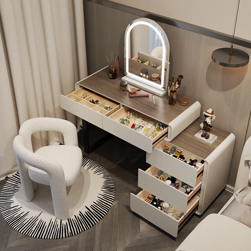 Organizer Drawers Dressing Table Luxury Women Mobile Mirror Dressing Table Living Room Large Coiffeuse De Chambre Furniture
Organizer Drawers Dressing Table Luxury Women Mobile Mirror Dressing Table Living Room Large Coiffeuse De Chambre Furniture