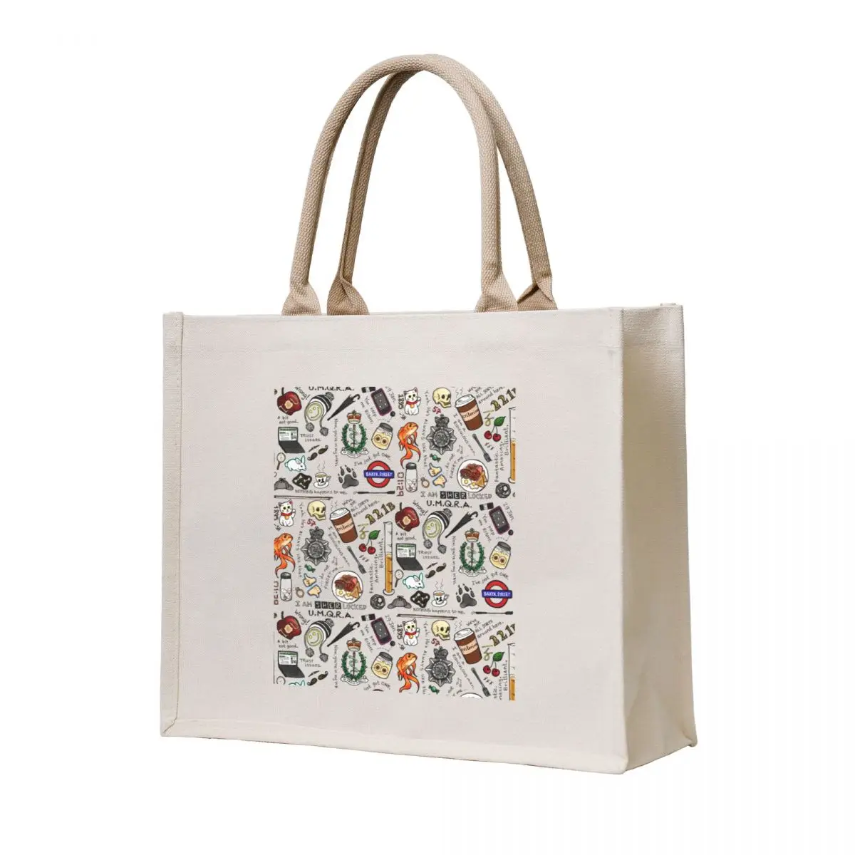 Sherlock Collage (color) Tote Bag Big bag women custom fabric bag canvas shopping 
Sherlock Collage (color) Tote Bag Big bag women custom fabric bag canvas shopping