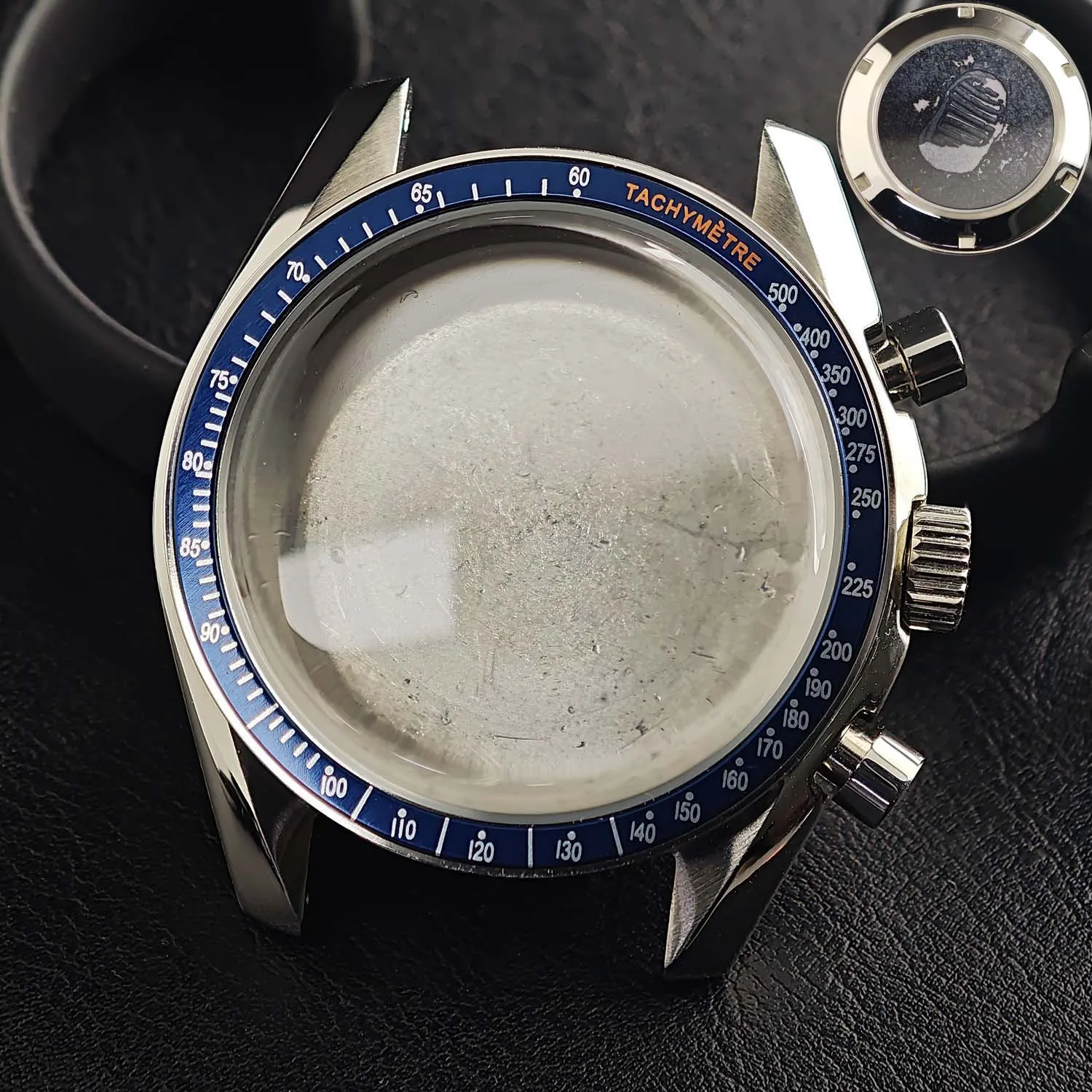 39.7mm Men's stainless steel case Moon back cover shell fits VK63 movement case watch accessories fit 20mm strap
39.7mm Men's stainless steel case Moon back cover shell fits VK63 movement case watch accessories fit 20mm strap