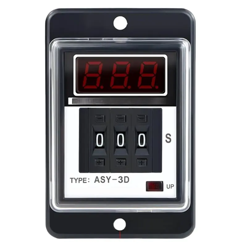 HRBAJ-Timer ASY-3D Delay Relay ASY-3DT/SM Digital Display(ASY-3D 999S AC380V)
HRBAJ-Timer ASY-3D Delay Relay ASY-3DT/SM Digital Display(ASY-3D 999S AC380V)
