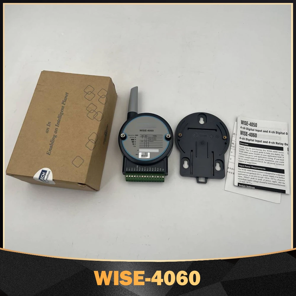 4-канальный изолированный цифровой вход, изолированный релейный выход, беспроводной модуль ввода-вывода для ADVANTECH WISE-4060
4-канальный изолированный цифровой вход, изолированный релейный выход, беспроводной модуль ввода-вывода для ADVANTECH WISE-4060